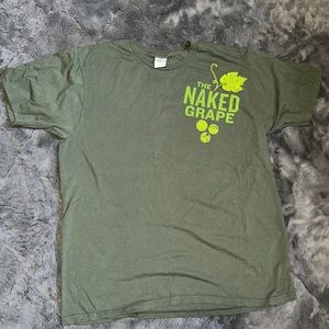 Alcohol wine shirt size XL